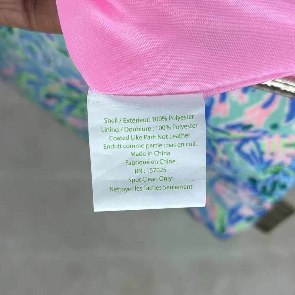 Lilly Pulitzer Vibrant Floral Cosmetic Bag - Picture 7 of 9